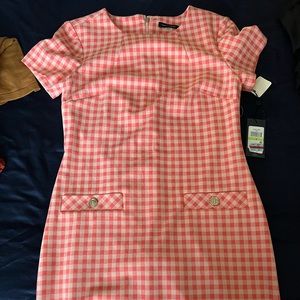 Brand new Pink Tommy Hilfiger dress never been worn with tags still on it